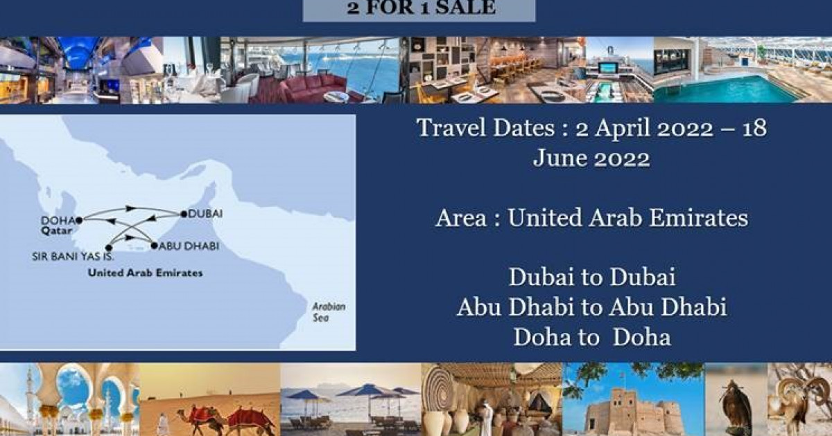 MSC Cruises Middle East companion fare cruise deals onboard MSC