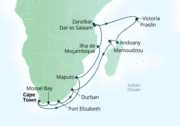 Seabourn Mozambique & Beyond