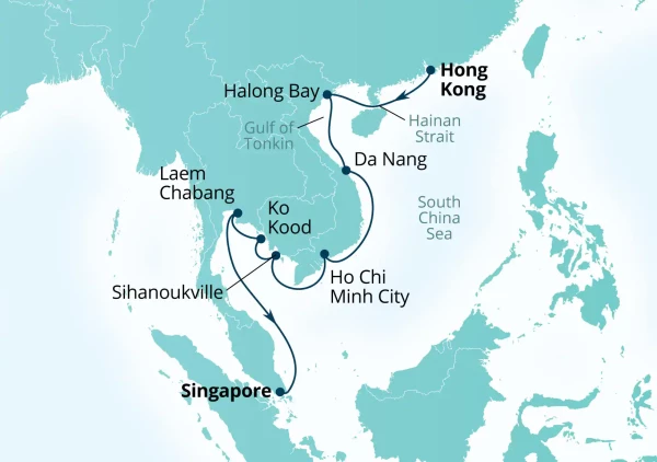 Seabourn Thailand Cambodia and Vietnam 