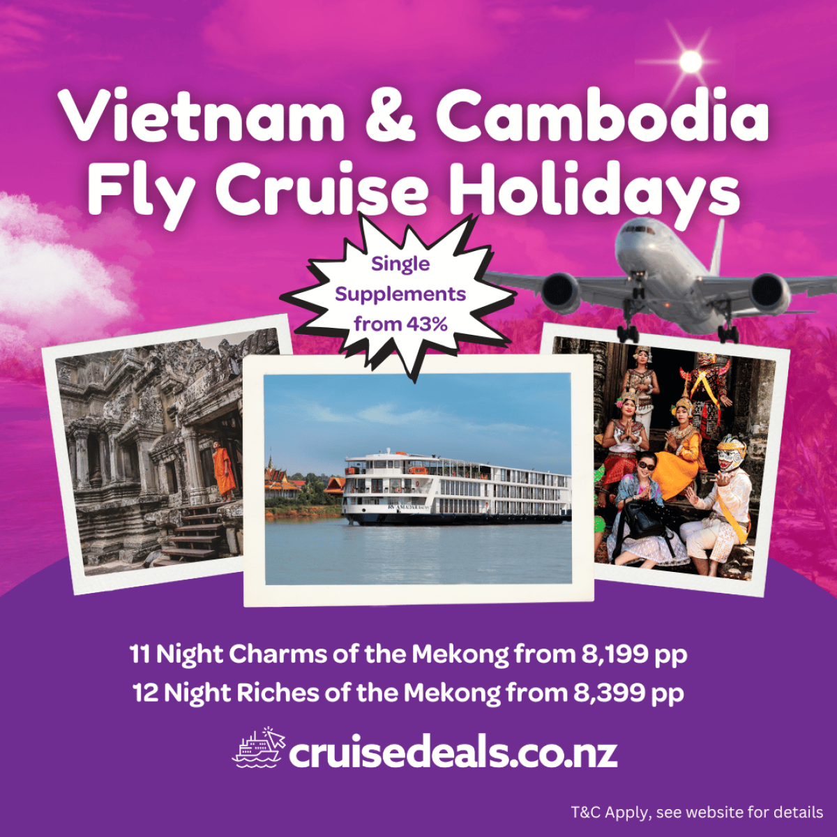 Best Vietnam & Cambodia River Cruise Deals