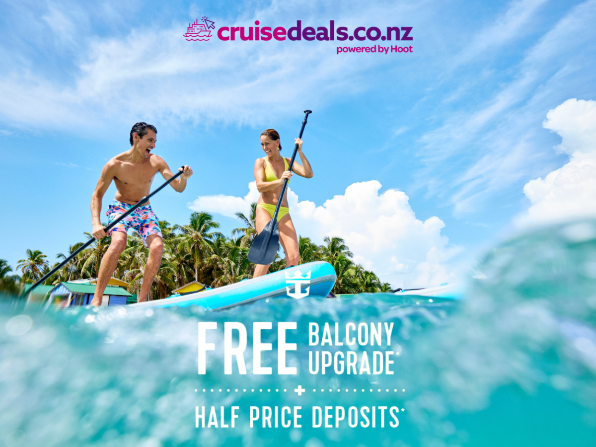 Royal Caribbean Free Balcony Upgrade + Half Price Deposits!