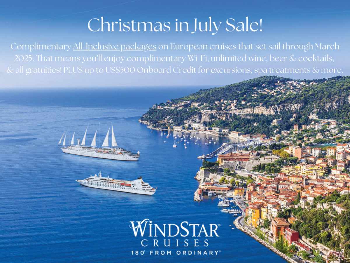 Windstar - CHRISTMAS IN JULY SALE!