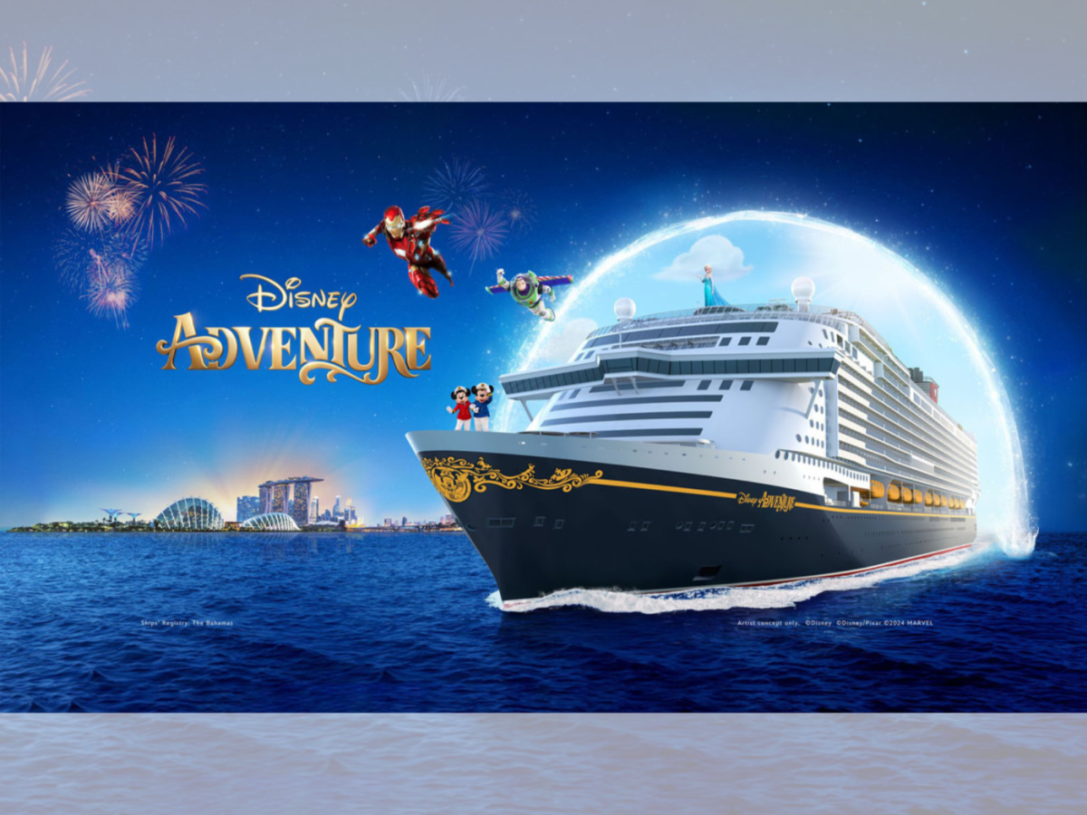 Welcome Disney Adventure cruises from Singapore