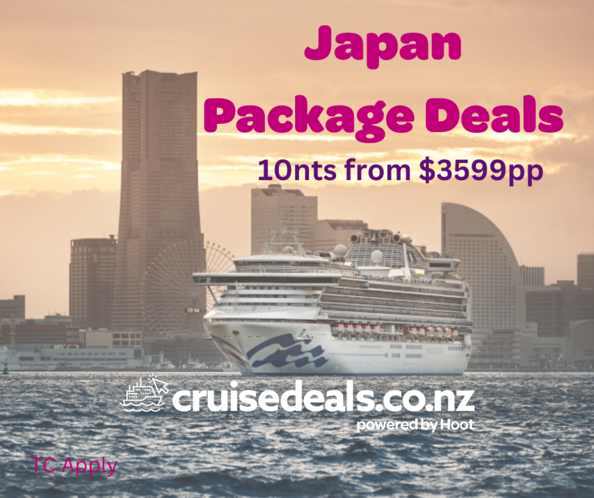 cruise ship deals japan