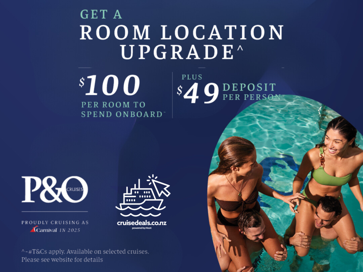 P&O's Upgrade, FREE Cruise Cash & reduced deposit