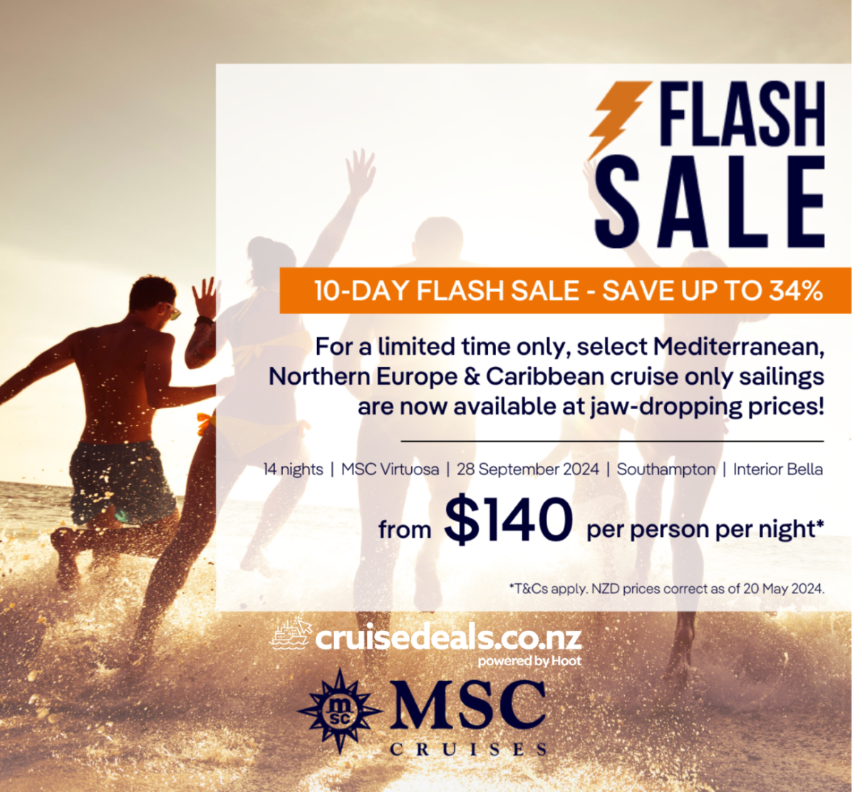 MSC Cruises FLASH Sale!