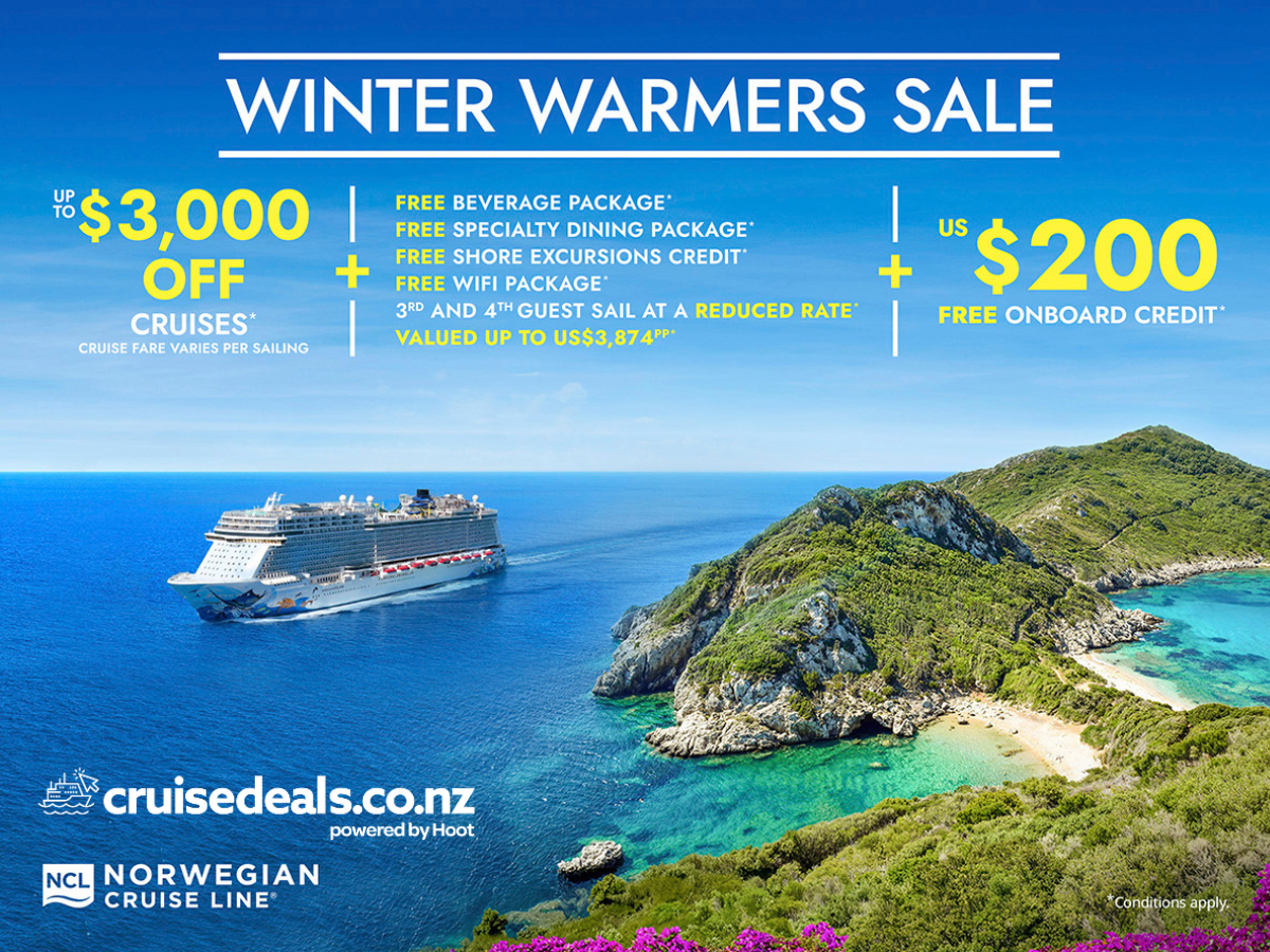 Save up to $3000 Off NCL Cruises PLUS Free Cruise Cash Drinks & more