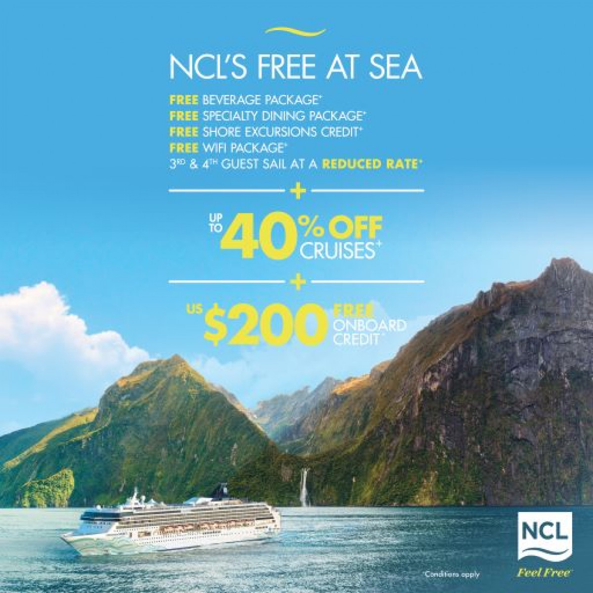 Norwegian Spirit Summer Savings