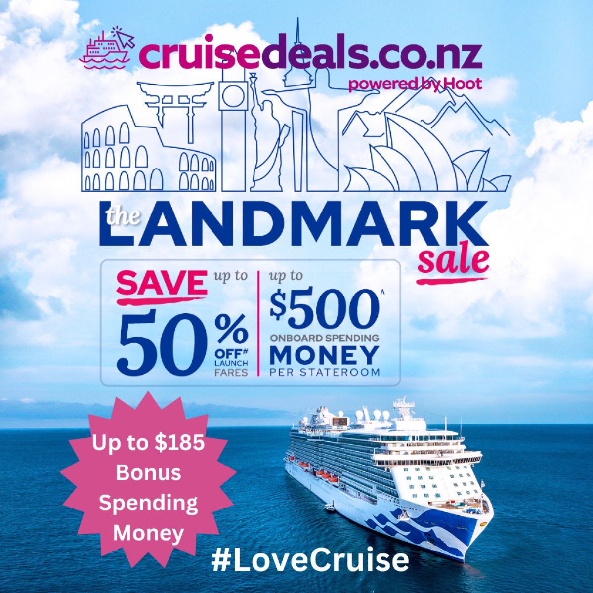 cruise sale new zealand