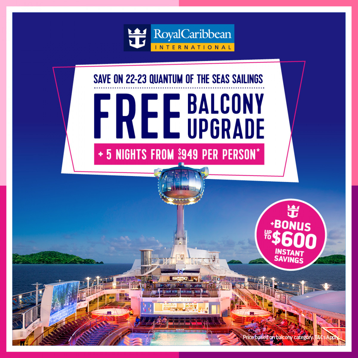 Royal Caribbean Flash Cruise Sale