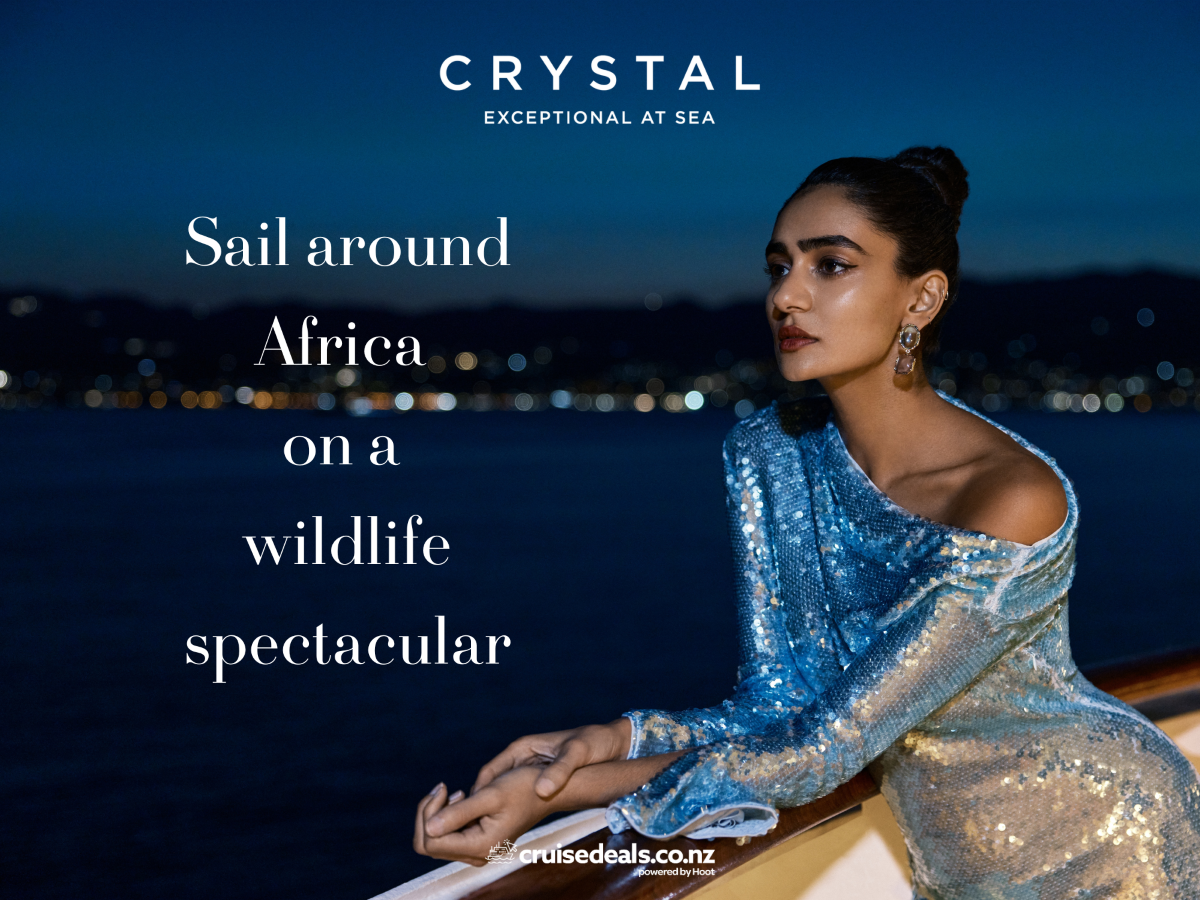 Cruise around Africa on a Wildlife Spectacular with Crystal Cruises