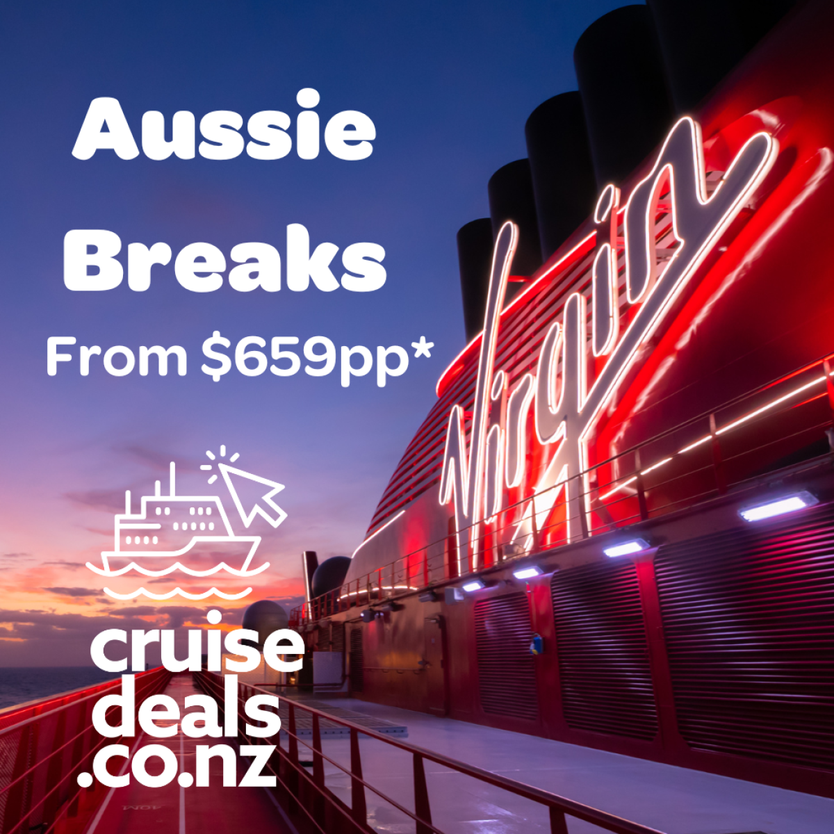 Virgin Voyages Aussie Mini Breaks