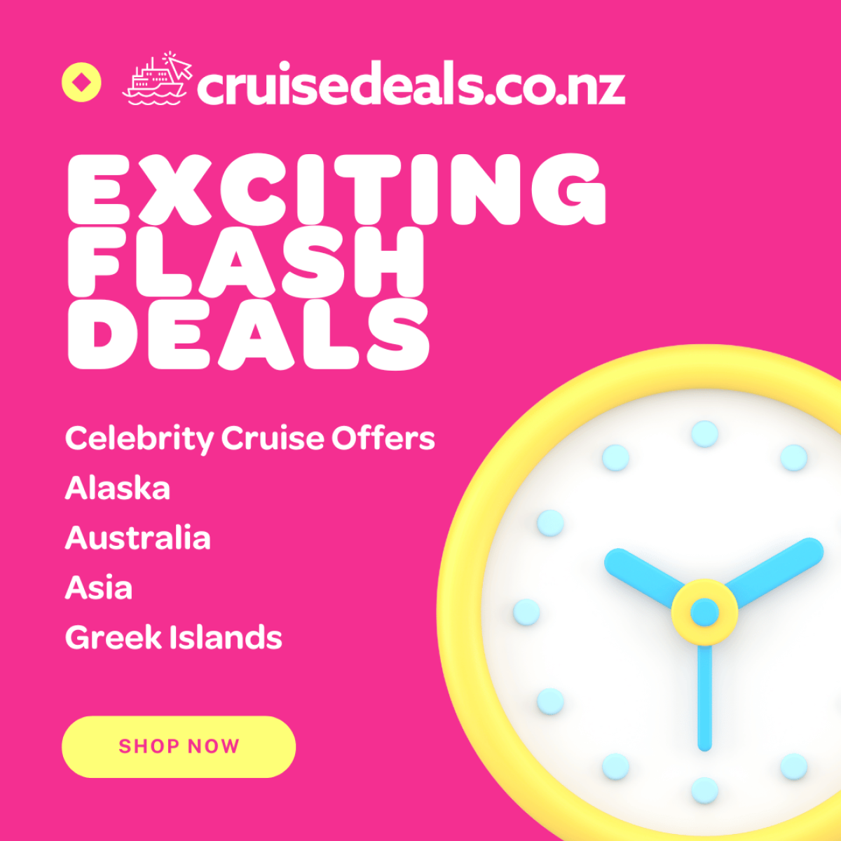 Celebrity Cruises Exciting Deals Flash Sale