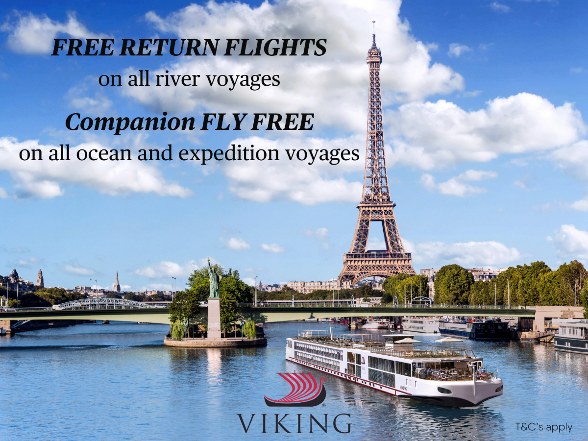 Unlock Savings with Viking River, Ocean, and Expedition Cruises: Free Flights and Companion Discounts